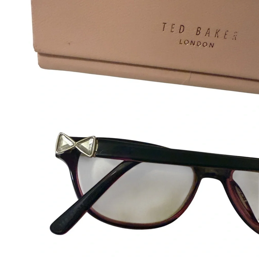 Ted Baker Black prescription Glasses with Case